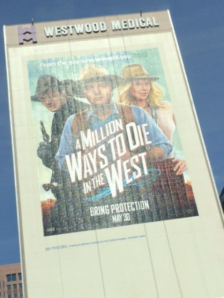 A Million Ways to Die in the West - Westwood poster A Million Ways to Die in the West - Westwood poster